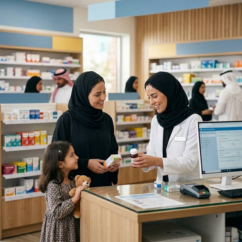 صيدلي متخصص في صيدلية فاميلي مارك